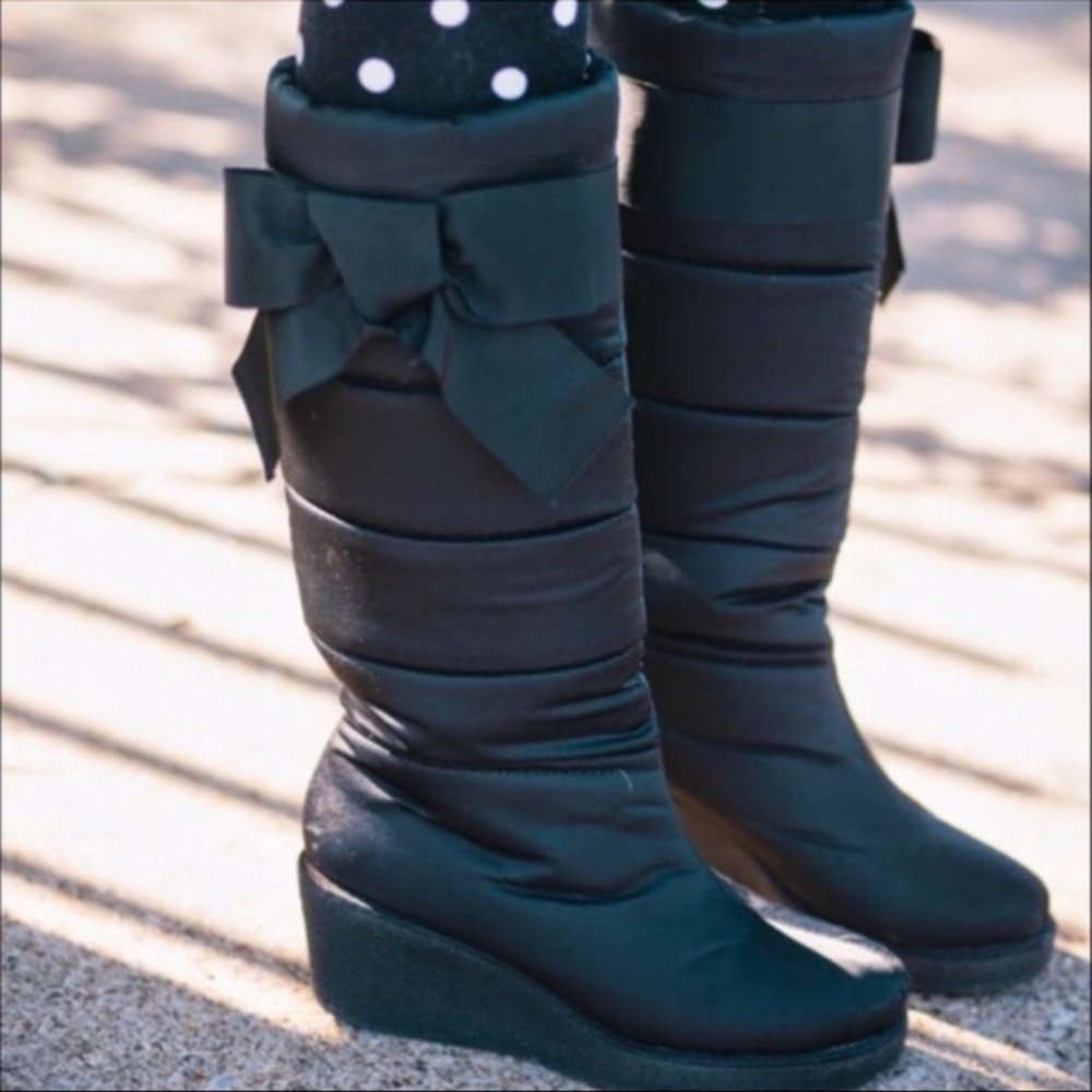 Kate Spade puffer boots